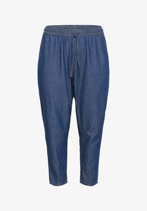 Kaffe Curve LOUISA - Siaurėjantys džinsai - dark blue chambray