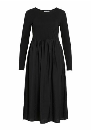 VILA VISTINE LANGÄRMELIGES - Robe de jour - black