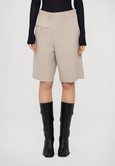 MM6 Maison Margiela Kratke hlače - taupe