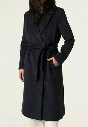 Soaked in Luxury Classic coat - dark blue