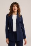 WE FASHION DAMES NAUWSLUITENDE BLAZER - MARLY - Blazer - blue