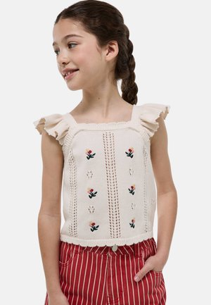Monoprix, T-shirt imprimé - amaretti