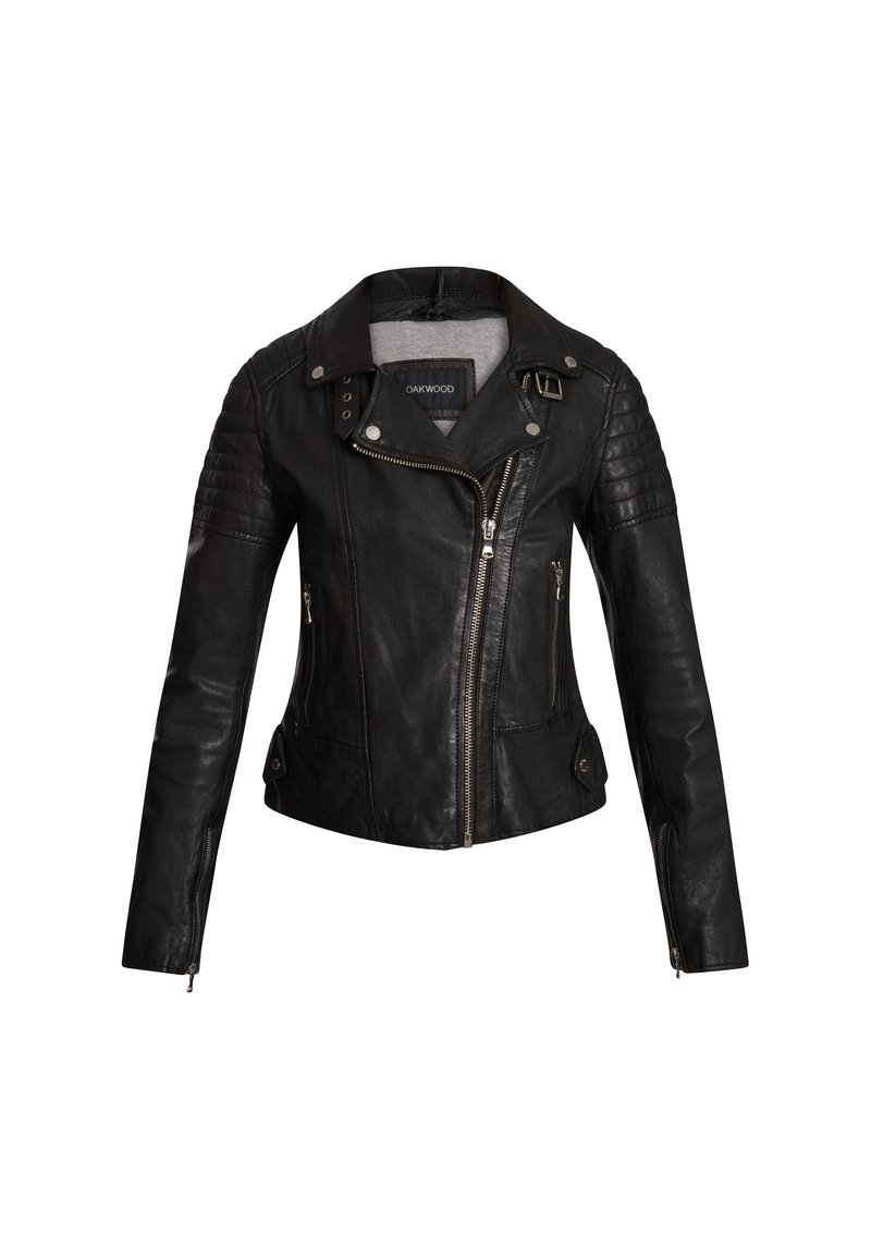 Damen Leichte Jacken | Oakwood SALOME Lederjacke black/schwarz - RG78249 Damen Leichte Jacken | Oakwood SALOME Lederjacke black/schwarz - RG78249