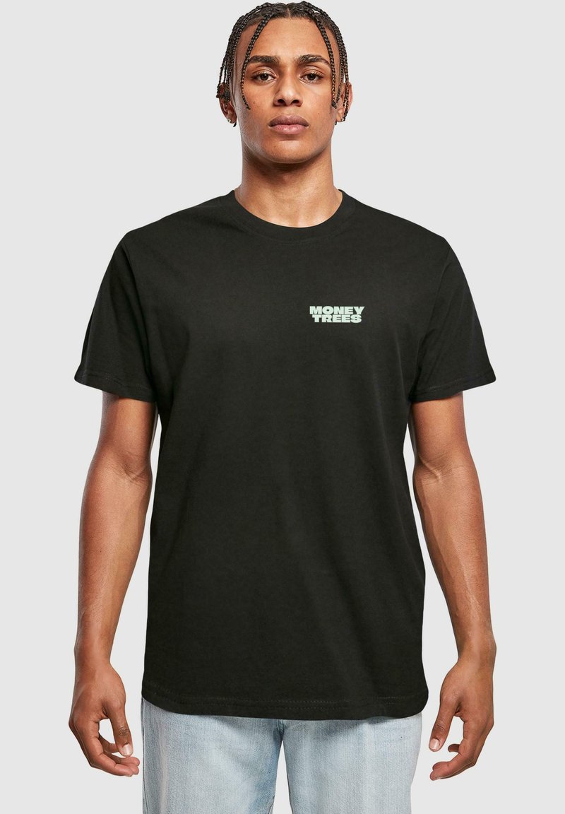 Mister Tee MONEY TREES - Print T-shirt - black