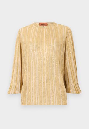 Bluză - gold-coloured tones