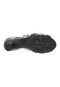 Think! Riemensandalette - schwarz kombi