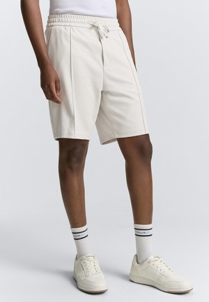 TOM TAILOR DENIM Tracksuit bottoms - chalk grey