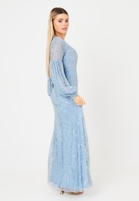 Maryisa EMBELLISHED SEQUIN  - Robe de cocktail - blue