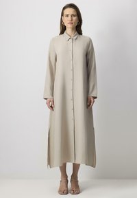 SPECIAL TEXTURED - Maxi šaty - stone