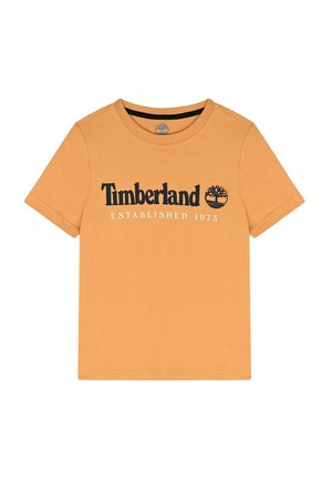 SHORT SLEEVES TEE - T-shirt imprimé - yellow boots