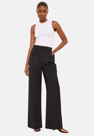 Lipsy, PETITE FIT - PREMIUM WIDE LEG TROUSERS . - Bukser - black