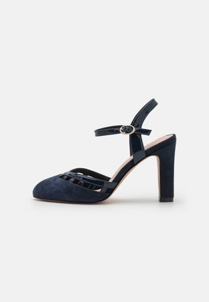 Anna Field LEATHER - Escarpins à talons hauts - dark blue