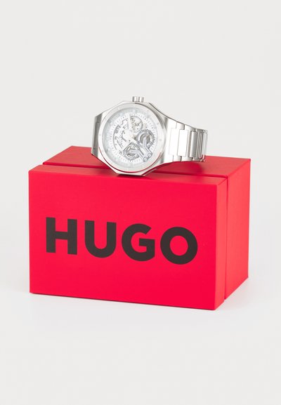 HUGO GRAIL SKELETON - Montre - silver-coloured