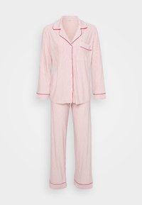 Unselected, white/red