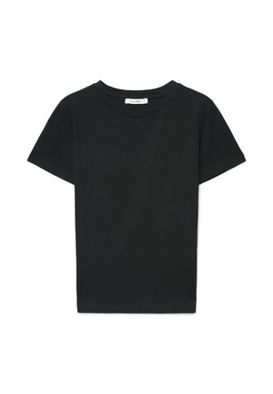 Calliope, T-SHIRT TINTA UNITA - T-shirt basic - ultrablack