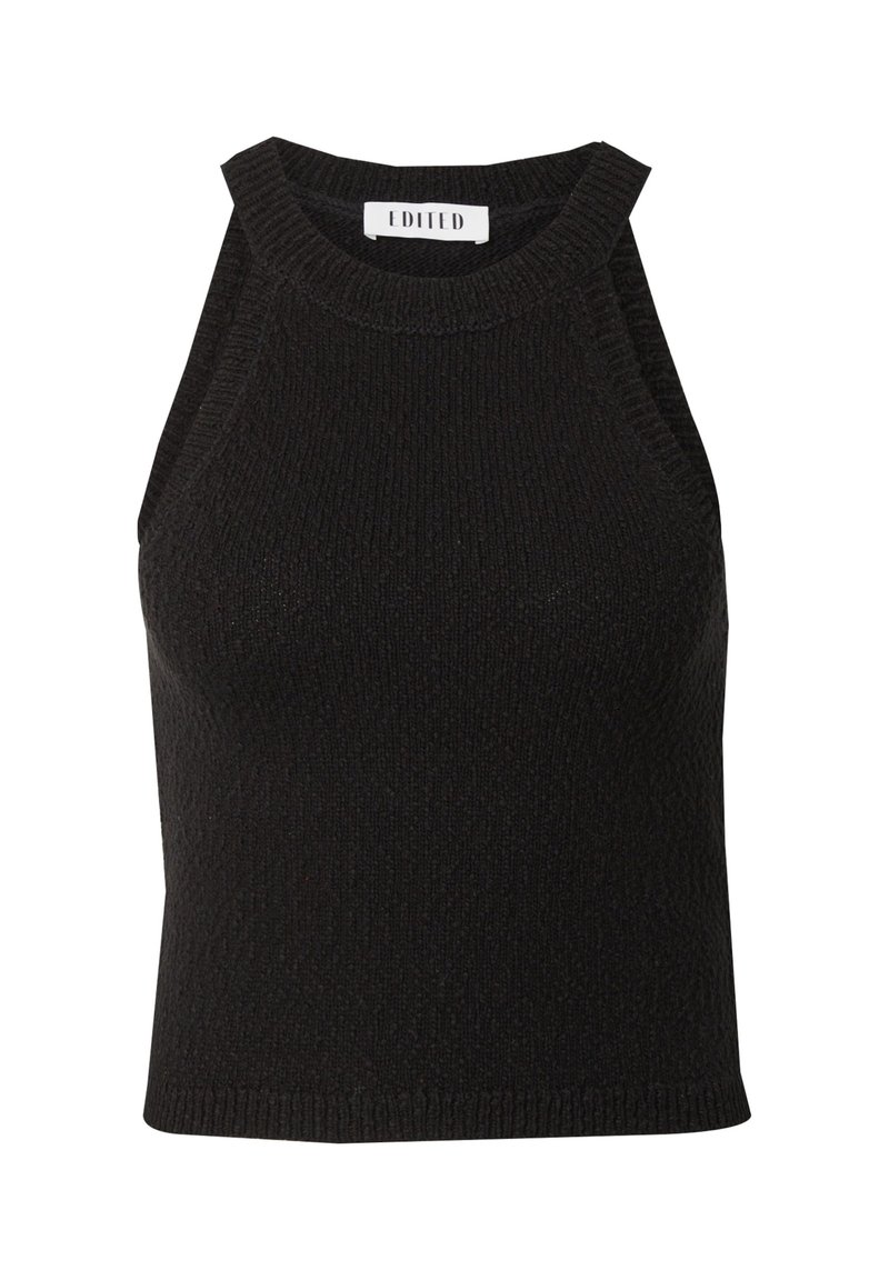 EDITED YANDRA - Top - schwarz/zwart - Zalando.nl