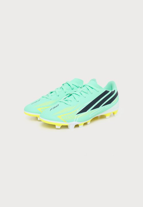 adidas F50 HYPERFAST CLUB FG / MG UNISEX - Football boots artificial grass - pulse mint/night navy/solar lemon — photo 2