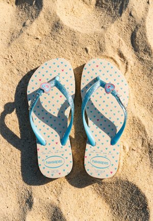 Havaianas, KIDS SLIM GLITTER II UNISEX - Sandaler - beige