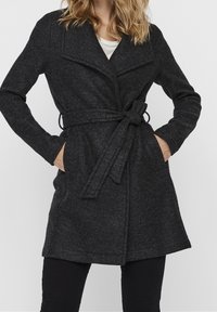 Vero Moda Tall Cappotto corto - mottled dark grey