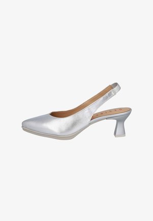 Desireé Shoes, ZAPATOA DESTALONADOS DE TACÓN MEDIO - Tacones - silver-coloured