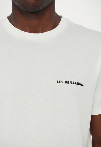 Les Benjamins SHORT SLEEVE TEE - Βασικό μπλουζάκι - white