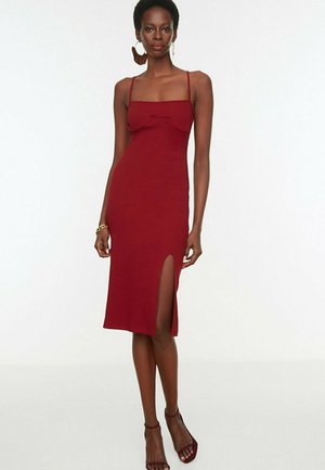 PARENT - Vestido de tubo - burgundy
