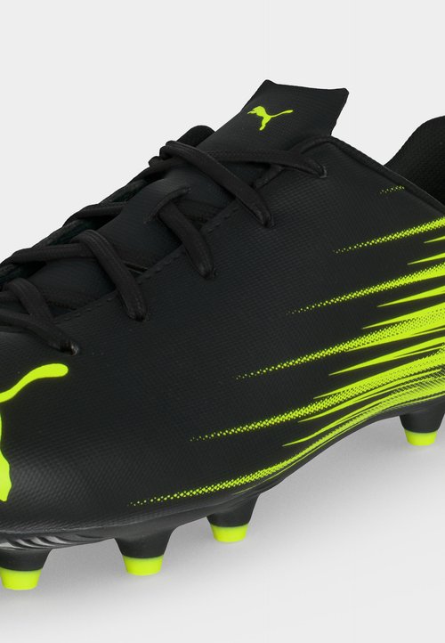 PUMA ATTACANTO II FG/AG JR UNISEX - Football boots artificial grass - black/lime squeeze — foto 7