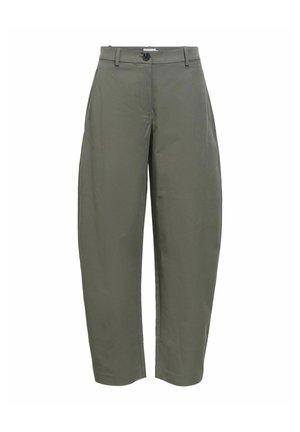Object, TROUSERS BARREL LEG - Pantalon classique - gunmetal