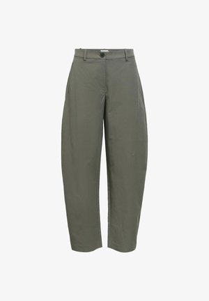 Object, TROUSERS BARREL LEG - Pantalon classique - gunmetal