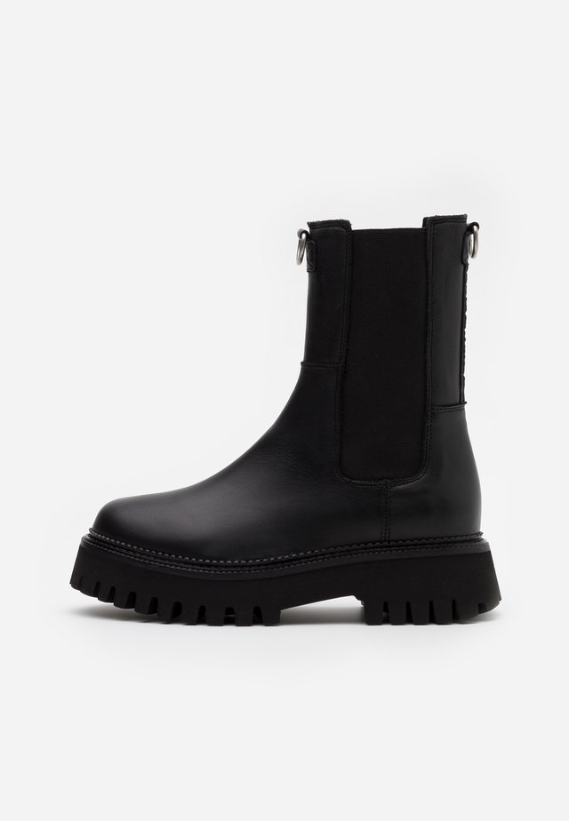 GROOV-Y - Botki na platformie - black