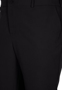 Zizzi STRAIGHT LEG WITH POCKETS - Hlače - black