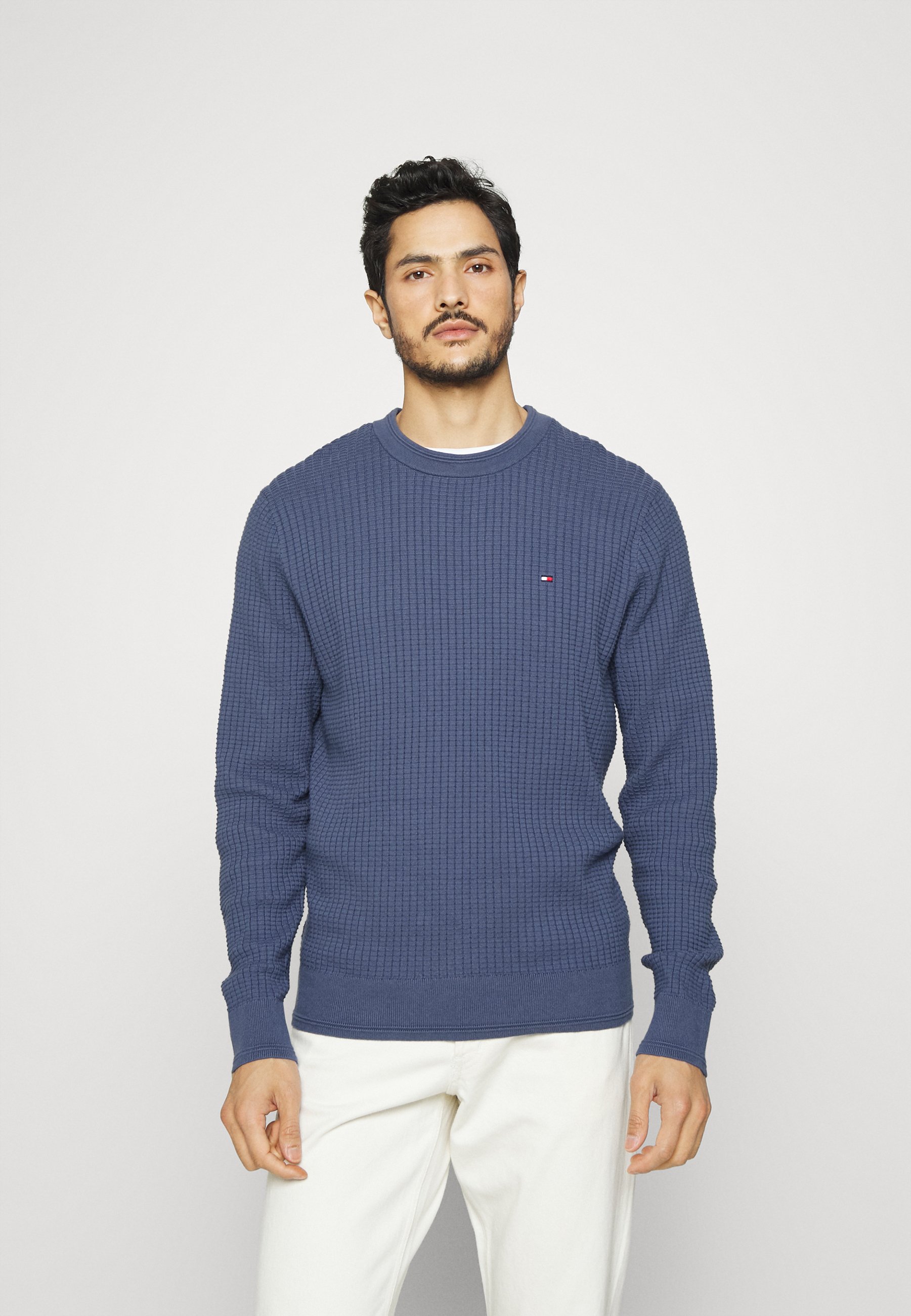 Tommy Hilfiger GRID STRUCTURE CREW NECK 