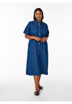 Zizzi, Spijkerjurk - blue denim
