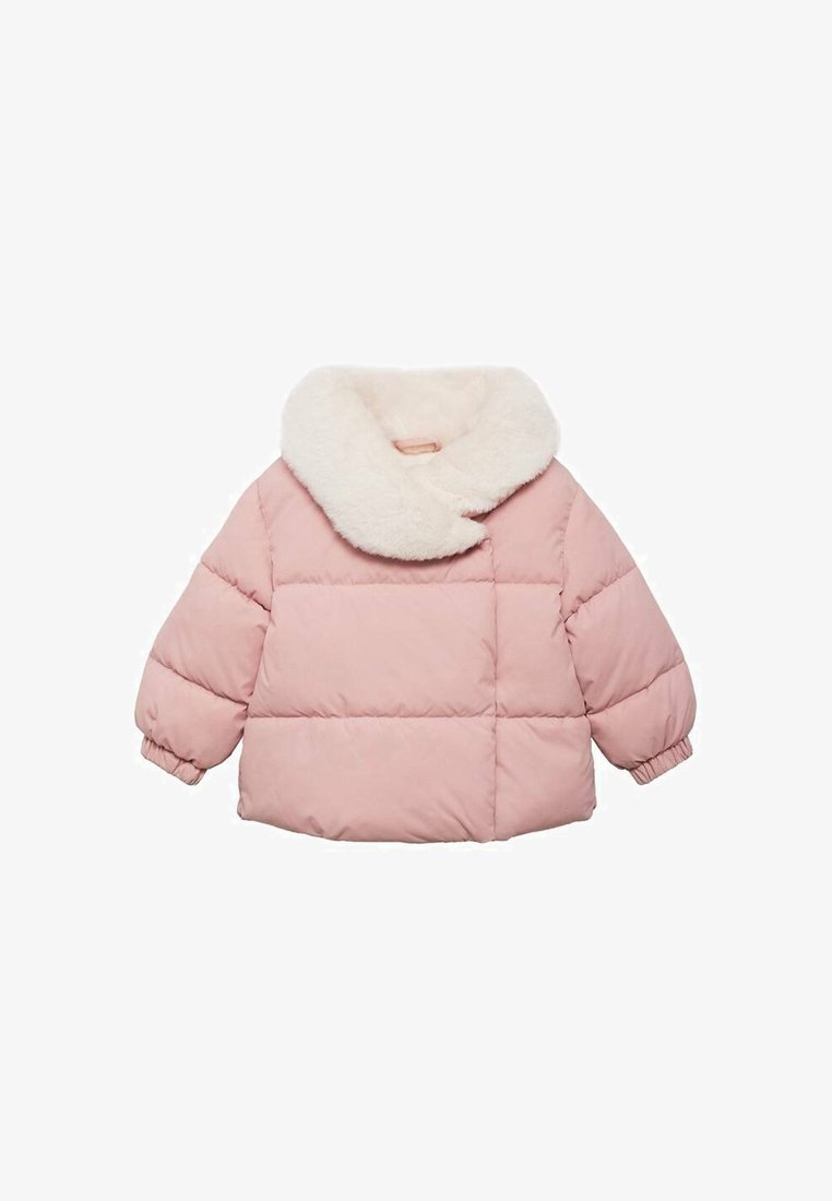 Mango Kids Vinterjakker - light pink