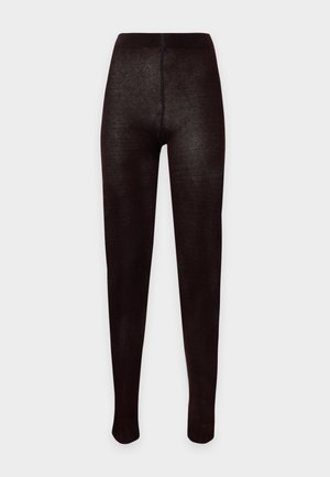 Lindex, TIGHTS - Καλσόν - dark red melange