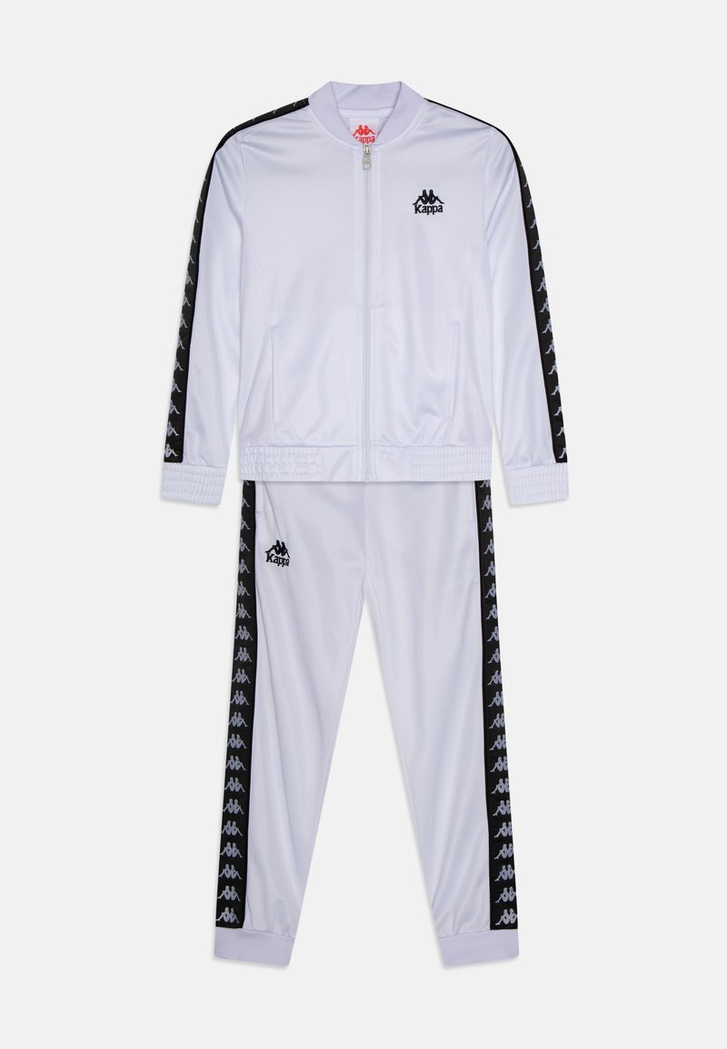 Kappa Tracksuit bright white/white Zalando.co.uk