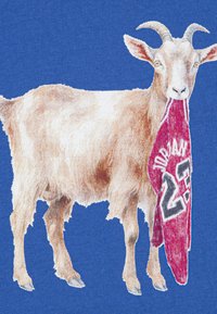 Jordan GOAT CREW - Marškinėliai su spaudiniu - sport blue