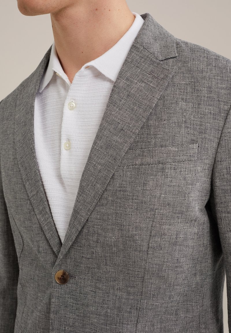 Veste Femme Grise – Taille XS, Coton/élasthanne, Boutons Automatiques, Occasion Très Bon état