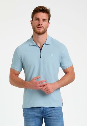WIT ZIPPER - Poloshirt - bright blue