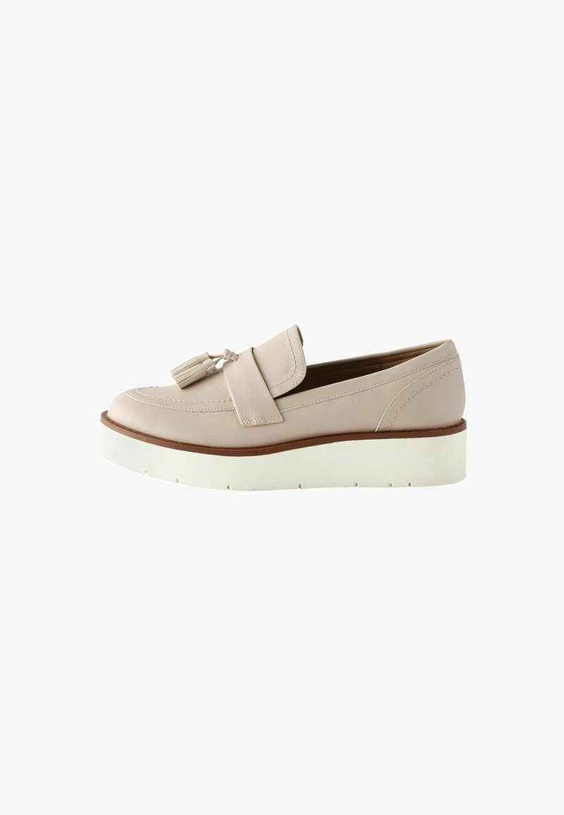 Next WIDE FIT FOREVER COMFORT CHUNKY LOAFERS - Įmautiniai batai - bone