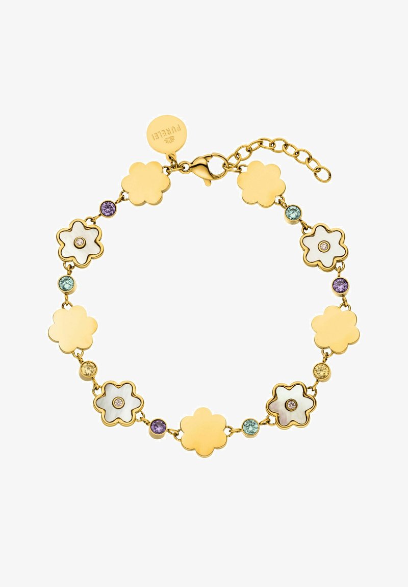 PURELEI FLOWERING - Armband - goldfarben