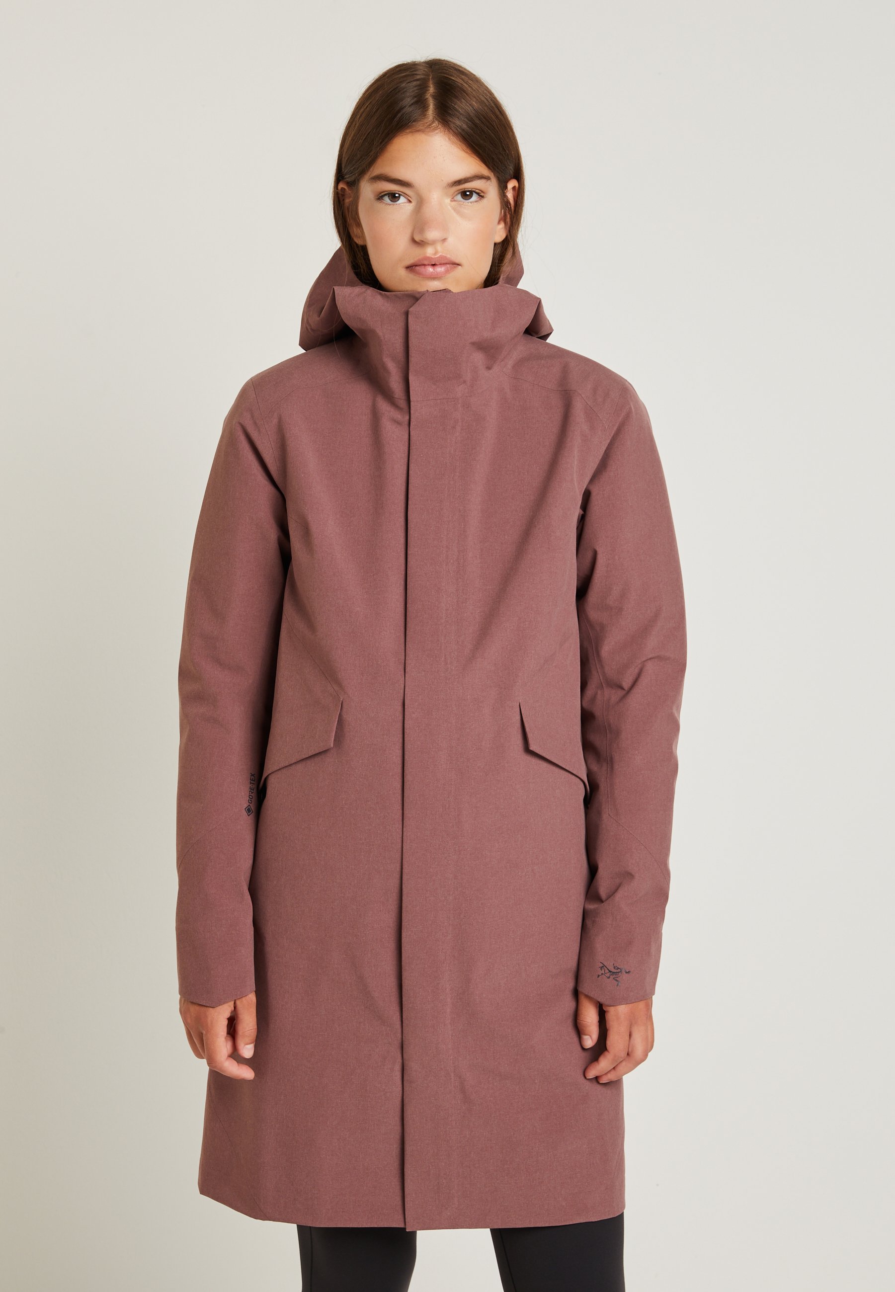Arc'teryx SANDRA COAT WOMEN'S Veste imperméable inertia Arc'teryx Solano Coat Manteau Femme | Livraison gratuite