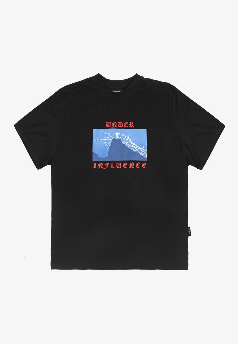 Wasted Paris T-shirt imprimé - black