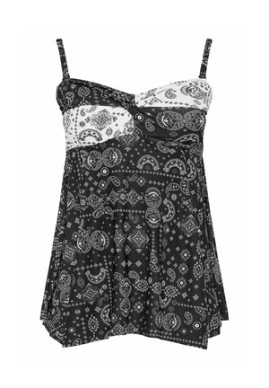 Yours Clothing, - Kostium kąpielowy