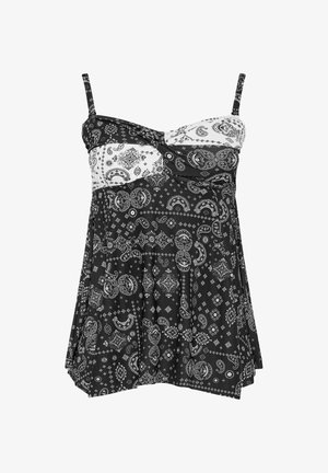 Yours Clothing, - Kostium kąpielowy