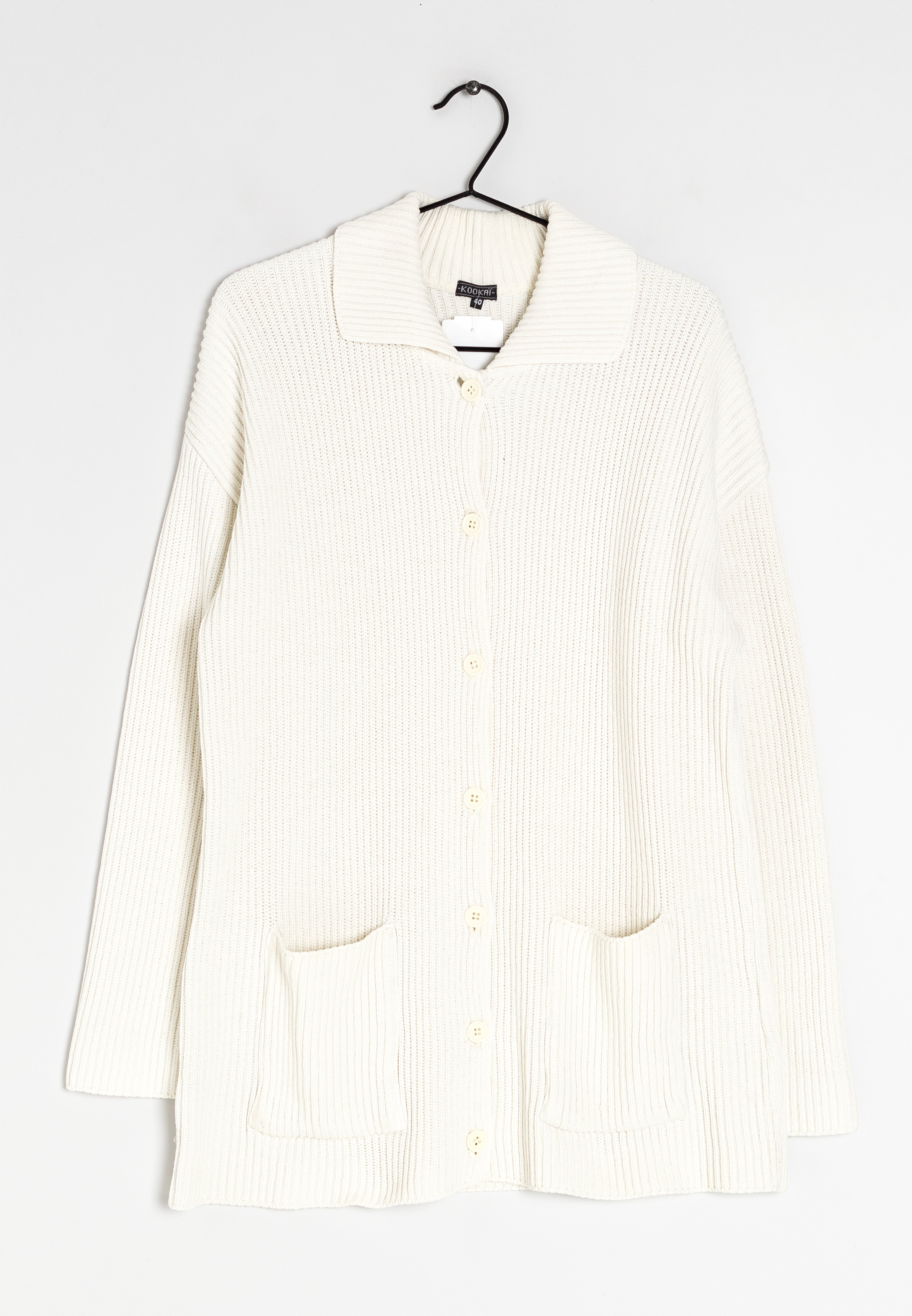 Kookai Vest - white/wit - (Pre-owned) - Zalando.nl