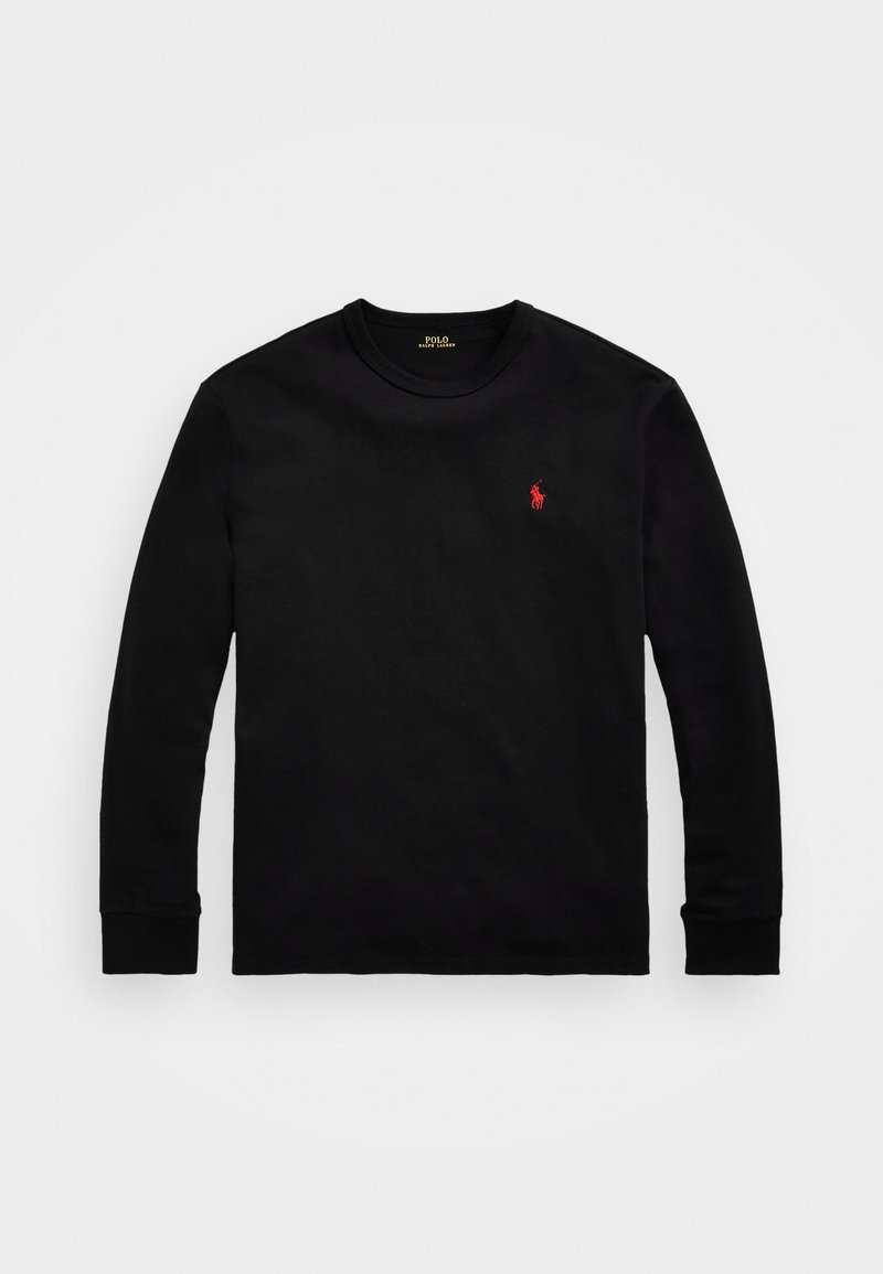 Polo Ralph Lauren CLASSIC FIT HEAVYWEIGHT JERSEY T-SHIRT - Hosszú ujjú felső - black