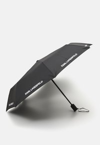 KARL LAGERFELD LOGO UMBRELLA - Ομπρέλα - black