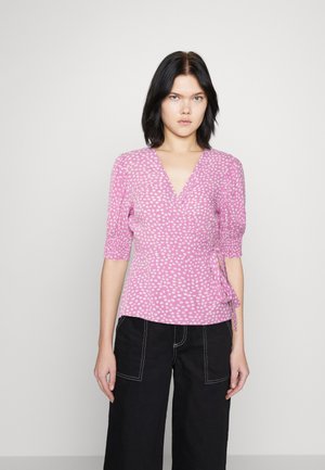 Pieces PCTALA 2/4 WRAP NOOS BC - Bluză - violet