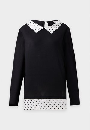 ONLY Carmakoma, CARALBA MIX  - T-shirt à manches longues - black